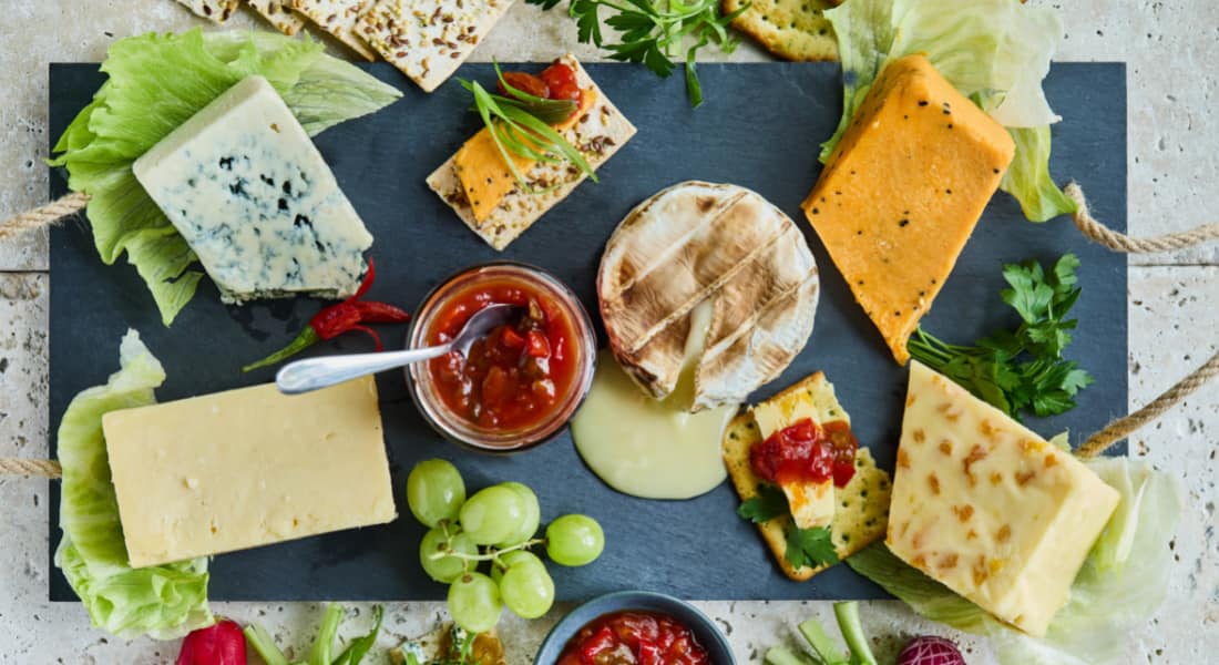 Low FODMAP Cheeseboard