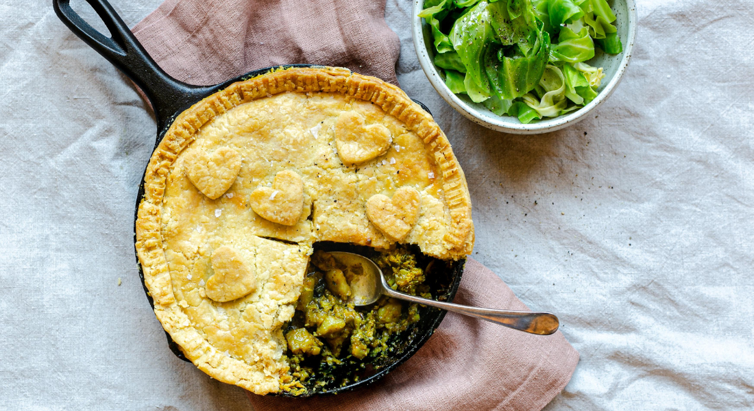 Chicken Korma Pie