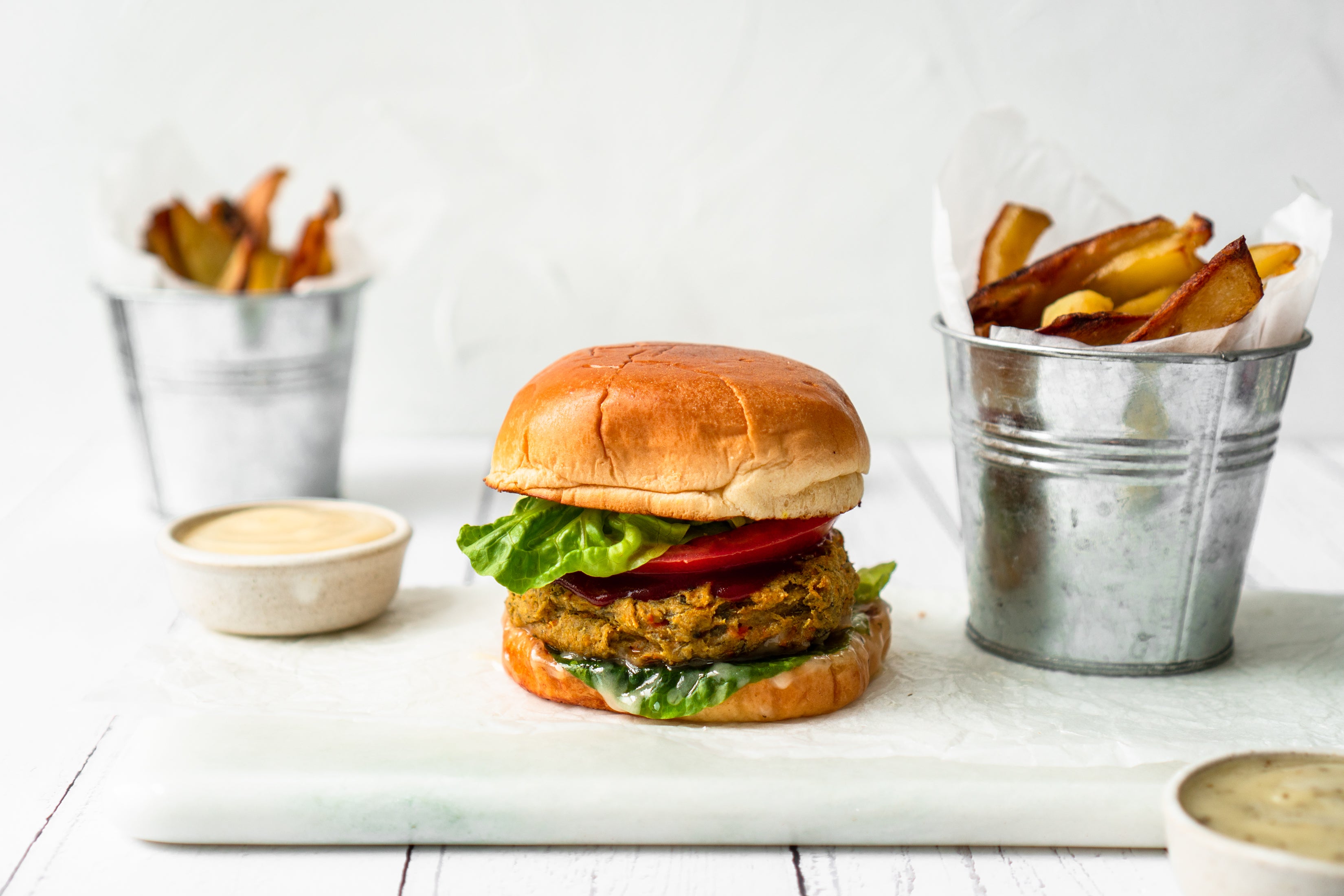 Carrot & Broccoli Burgers