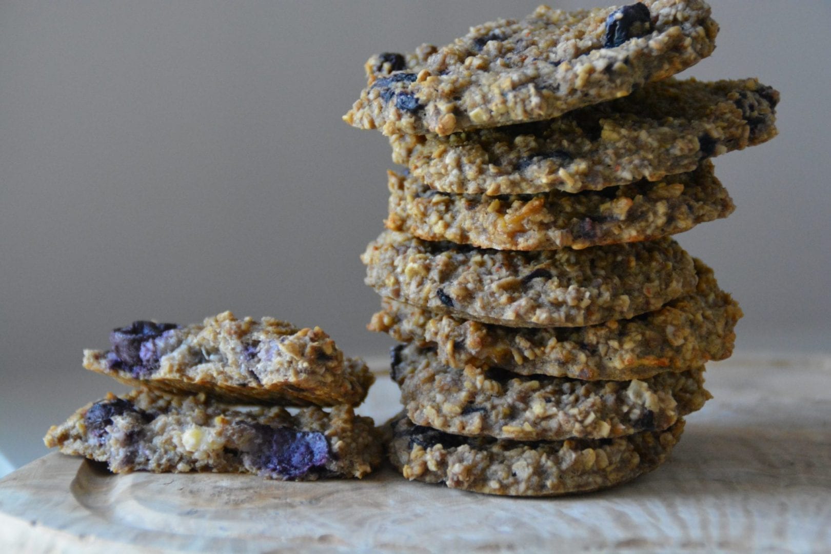 Oat & Blueberry Cookies