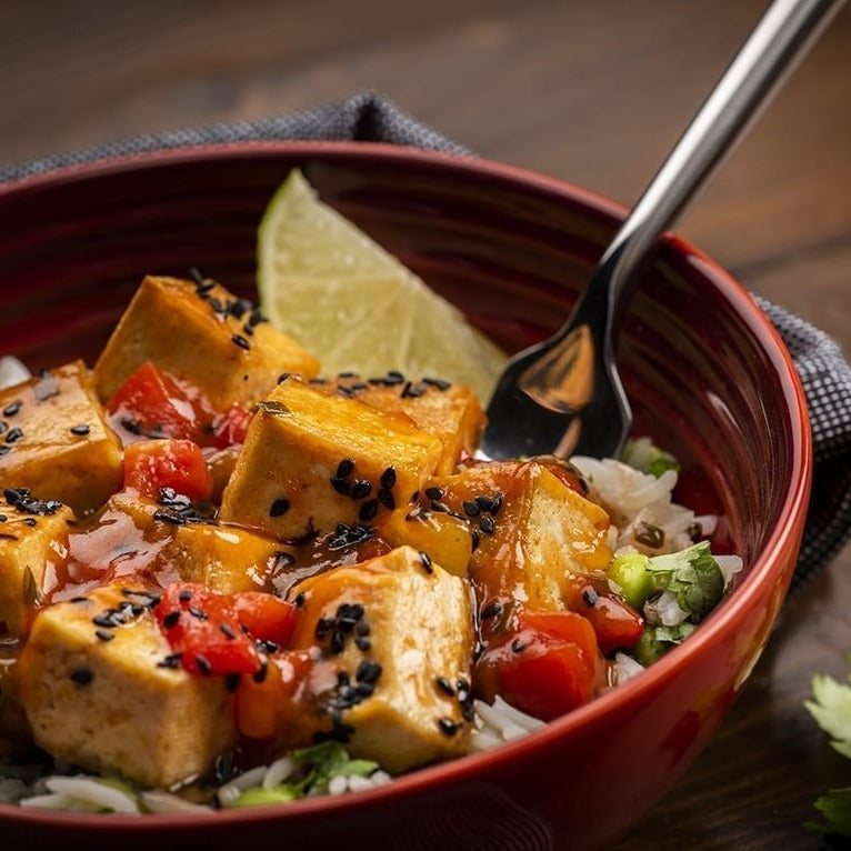 Bays Kitchen Low FODMAP Sweet & Sour Sticky Tofu